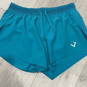 Vibrant Teal Women's Athletic Shorts